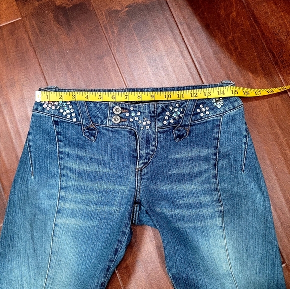 Parasuco ergonomic jeans. Sz 30. With rhinestones - Picture 11 of 14